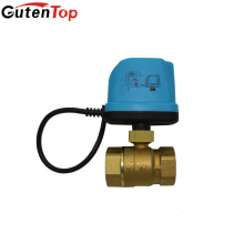 Gutentop 1/2"-1" Brass Mini Electric Motor Ball Valve/ Motorized Ball Valve